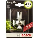 H7 477 Bosch Longlife Halogen Headlight Bulb 12V 55W - 1987301632 - PX26D